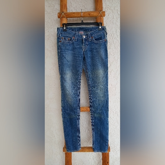 🔥True Religion World Tour Womens Skinny (26 W - 32 L) Jeans. 🔥 FINAL PRICE 🔥 - Picture 2 of 12